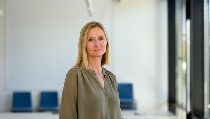 Portrett av daglig leder i Kommunikasjonsforeningen, Anne-Lise Mørch von der Fehr