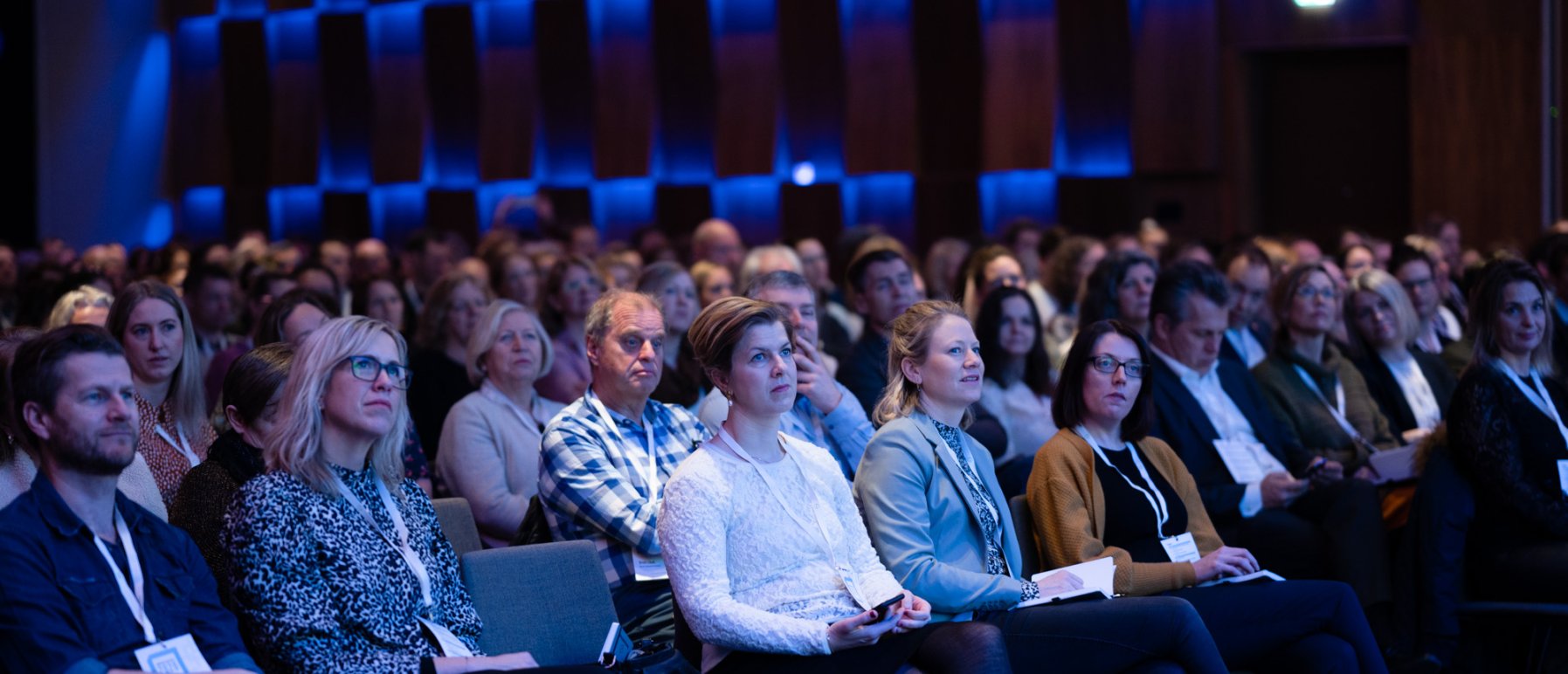 Publikum til foredrag