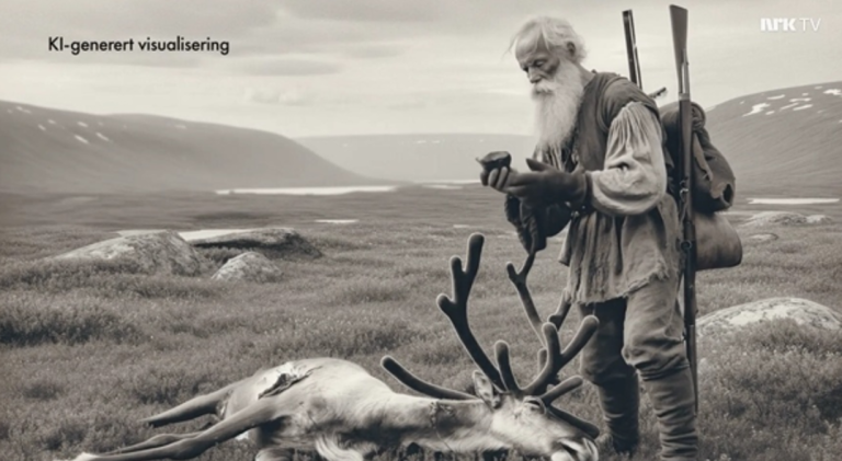 Foto: Skjermbilde fra dokumentarserien "Vår Verdensarv" på NRK.