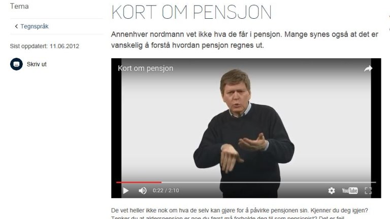 Kort-om-pensjon
