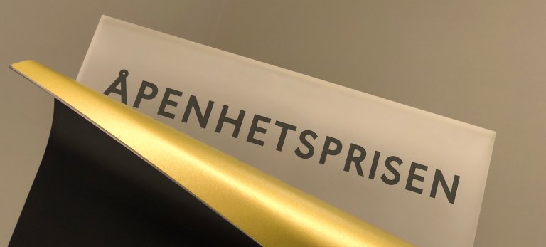 Åpenhetsprisen foto Mari Mellum