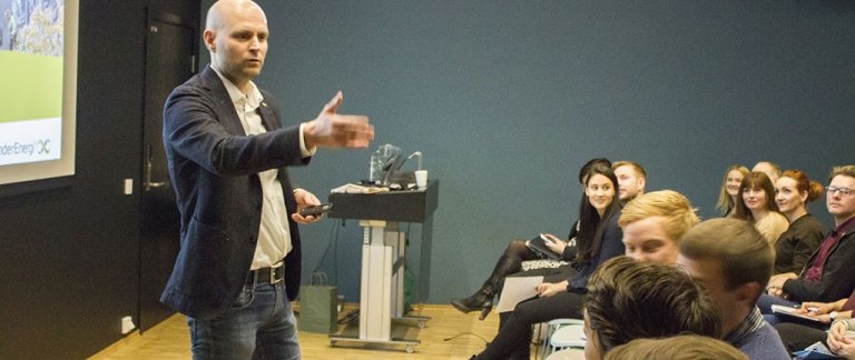 Bengt Eidem, kommunikasjonsdirektør i TrønderEnergi