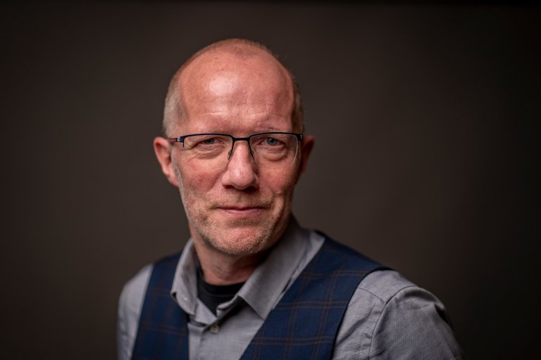 Portrett av Arne Jensen