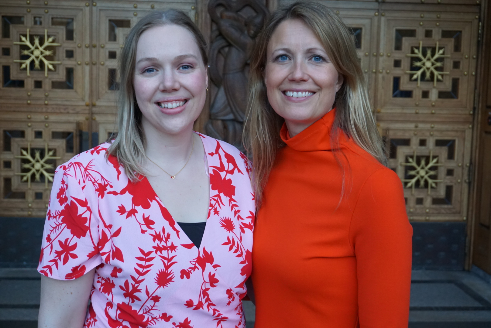 Malin Revaa og Therese Manus foto Silje Staxrud