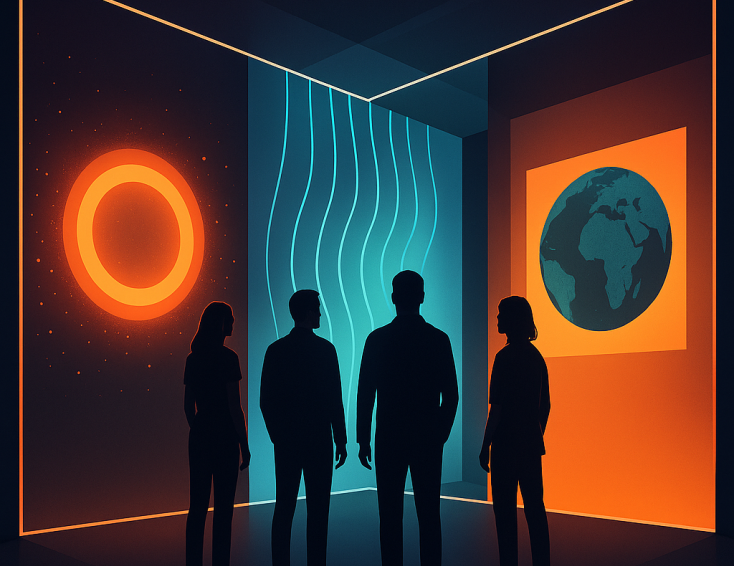 Illustrasjon av installasjon laget i ChatGPT 