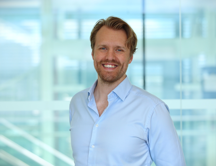 Portrett av Stian Sande.