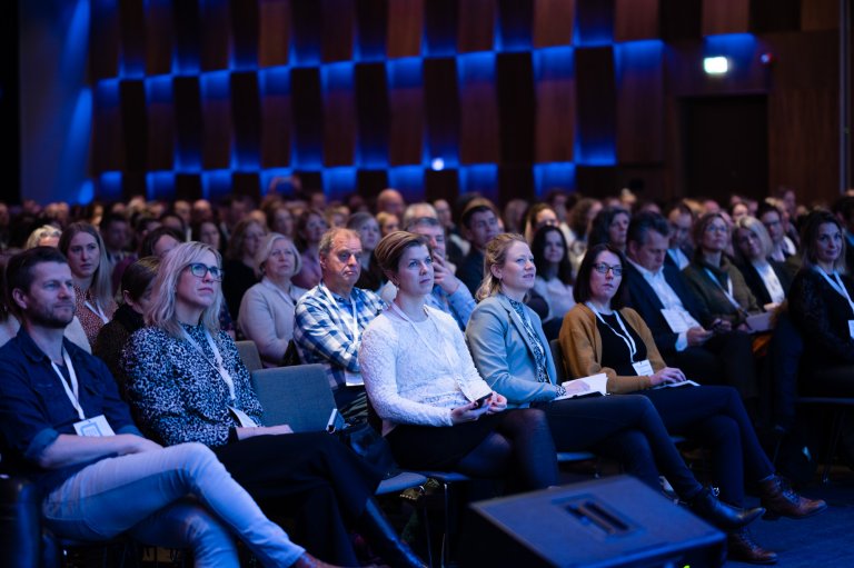 Publikum til foredrag