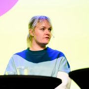 Camilla Elise Berg , daglig leder i Awake. Her under Høstseminaret 2022.