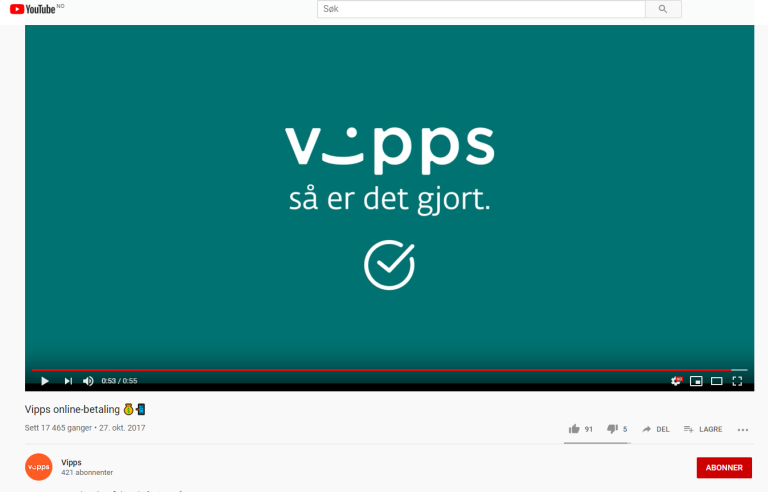 Vipps reklame