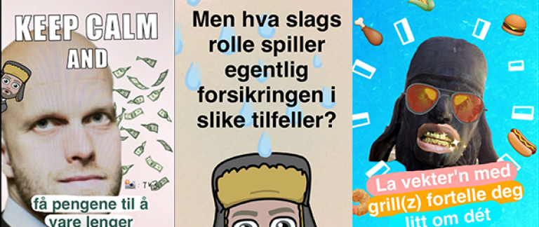 gjensidige snapstory