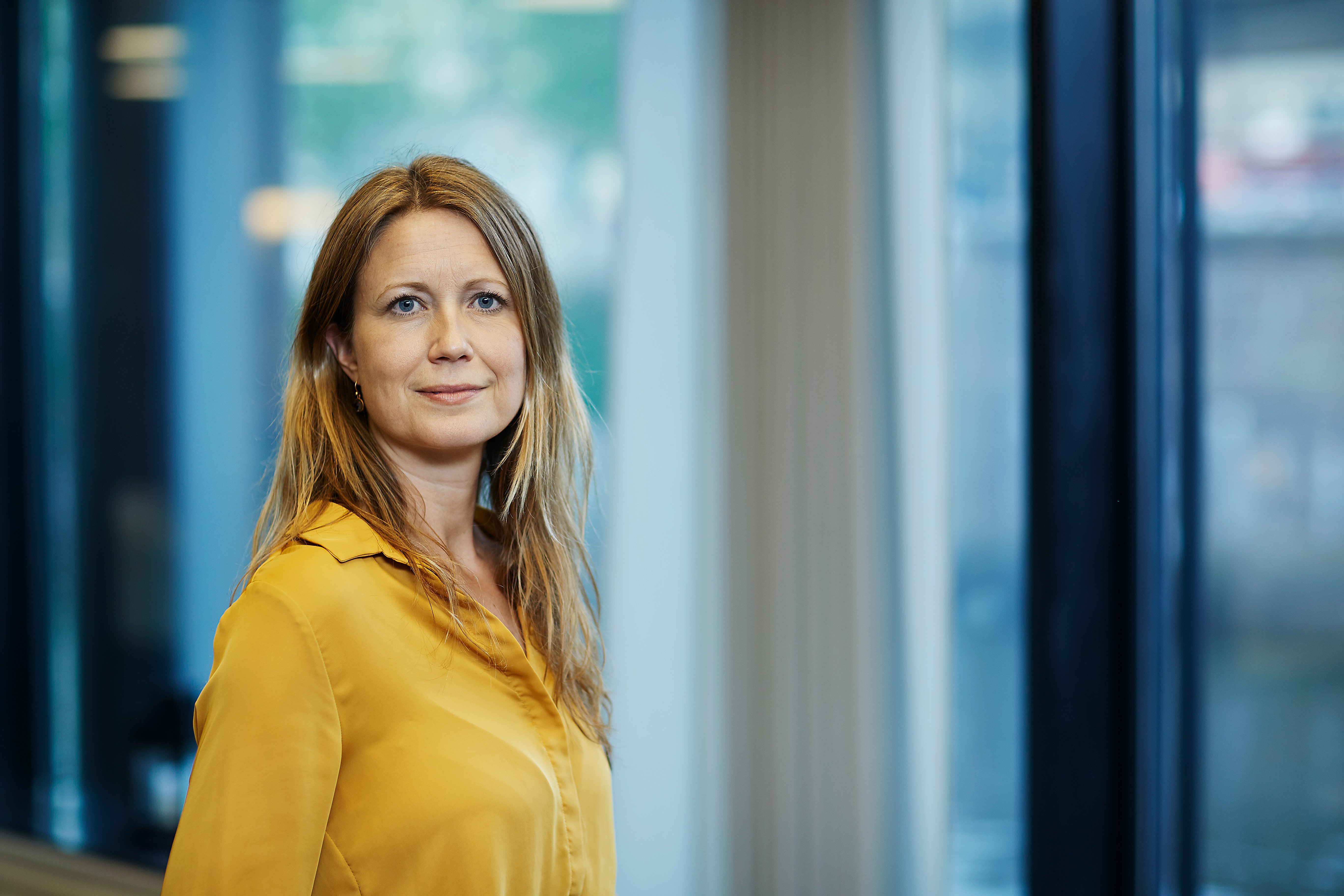 Portrett av Therese Manus, daglig leder i Kommunikasjonsforeningen.