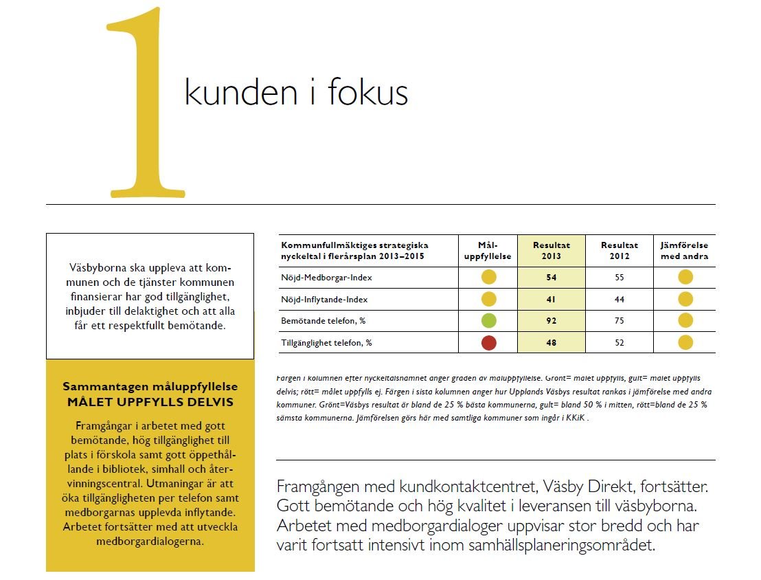 1 kunden i fokus