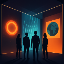 Illustrasjon av installasjon laget i ChatGPT 