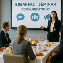 Illustrasjonsbilde, frokostmøte Agder
