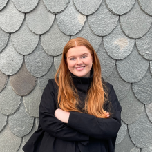 Voldastudent Andrea Björgólfsdóttir (26) er tildelt årets masterstipend på 30.000 kroner fra Kommunikasjonsforeningen.