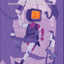 Cover av boken Digitalisering. Samfunnsendring, brukerperspektiv og kritisk tenkning
