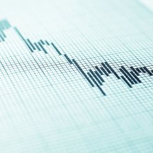 Illustrasjonsfoto av e synkende graf. 